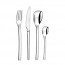 Couteau de table monobloc inox 18/10 2,5mm finition miroir - Lot de 6 - Pix'elle - Couzon
