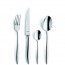 Cuillère à moka forgé inox 18/10 de 4 mm finition miroir - Lot de 6 - Tendence - Amefa