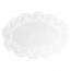 Dentelle ovale blanche en papier 32x22cm - Lot de 250 - Dentelles papiers - AZ boutique