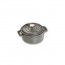 Cocotte en fonte ronde 12 cm gris graphite - Fondamentales - Staub