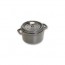 Cocotte en fonte ronde 16 cm gris graphite - Fondamentales - Staub