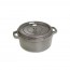 Cocotte en fonte ronde 28 cm gris graphite - Fondamentales - Staub