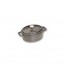 Cocotte ovale 11 cm en fonte émaillée gris graphite - Fondamentales - Staub