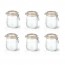 Lot de 6 bocaux hermétiques en verre 0,5L joint 85mm - Super - Le Parfait