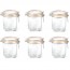 Lot de 6 terrines hermétiques en verre 750g joint 100mm - Super - Le Parfait
