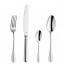 Ménagère 24 pièces en inox 18/10 de 4mm - Manche orfèvre - Baguette Royal - Amefa
