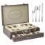 Ménagère 48 pièces acier inoxydable 18/10 avec coffret   - Pradel Excellence - Ambiance