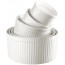 Pillivuyt moule à soufflé en porcelaine blanc 180cl 