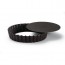 Moule à tartelette à fond amovible cannelé 12cm anti-adhérent - Paderno