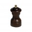 Moulin à poivre 10cm en bois noyer - Siena - Bisetti