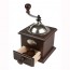 Moulin à café manuel en bois chocolat 21cm - Nostalgie - Peugeot