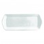 Plat à cake rectangulaire blanc 37,3x14,7cm en porcelaine - Pillivuyt 