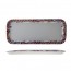 Plat à cake rectangulaire multi-colore 37cm en porcelaine - Plat à cake - Apache ovenware