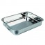 Plat à rôtir en inox anse pliantes 40x28cm - Plat à rôtir - Ibili