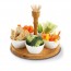 Plateau à aperitifs en bois de chêne - "Chip & Dip" - Life - Boska