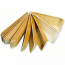 Plateau rectangulaire jetable en areca couleur naturel 25x16x3 cm - Lot de 25 - Vaiselle jetable