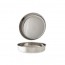 Plateau de service rond acier inoxydable 30 cm - cosy & trendy