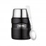 Porte aliment isotherme 47cl noir mat - King - Thermos
