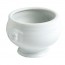 Bol potage tête de lion blanc 550ml en porcelaine - Tête de lion - Cosy & Trendy