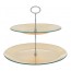 Présentoir à gâteaux 2 niveaux 25X31cm - hauteur 25cm - Buffet - Cosy & Trendy