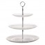Présentoir à gâteaux 3 niveaux 18cm / 25,5cm / 29cm - hauteur 34cm - Retro - Cosy & Trendy