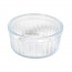 Ramequin plissé en verre 10 x 4.6cm -500°- Cosy & Trendy
