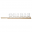 Set 6 verrines apéro avec planche en bois 49 x 9 x 9cm - Cosy & Trendy