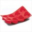 Moule flexible en silicone - 8 coeurs - Flexipad 