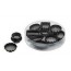 Boîte de petits fours / moules assortis - 24 pièces - Assortiment moule - Paderno