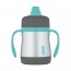 Tasse à bec souple avec anses 21cl bleu - Junior - Thermos