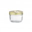Terrine en verre 350g avec couvercle a vis 100mm - famila wiss - le parfait