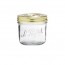 Terrine en verre 500g avec couvercle a vis 100mm - famila wiss - le parfait