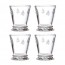 verre à eau - gobelet 26cl - Lot de 4 - Abeille - La Rochère