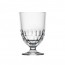 Verre à vin à pied transparent verre pressé 28.5cl - Artois - La Rochère