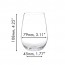 O WINE Verres Riesling/Sauvignon Blanc 37.5cl Riedel